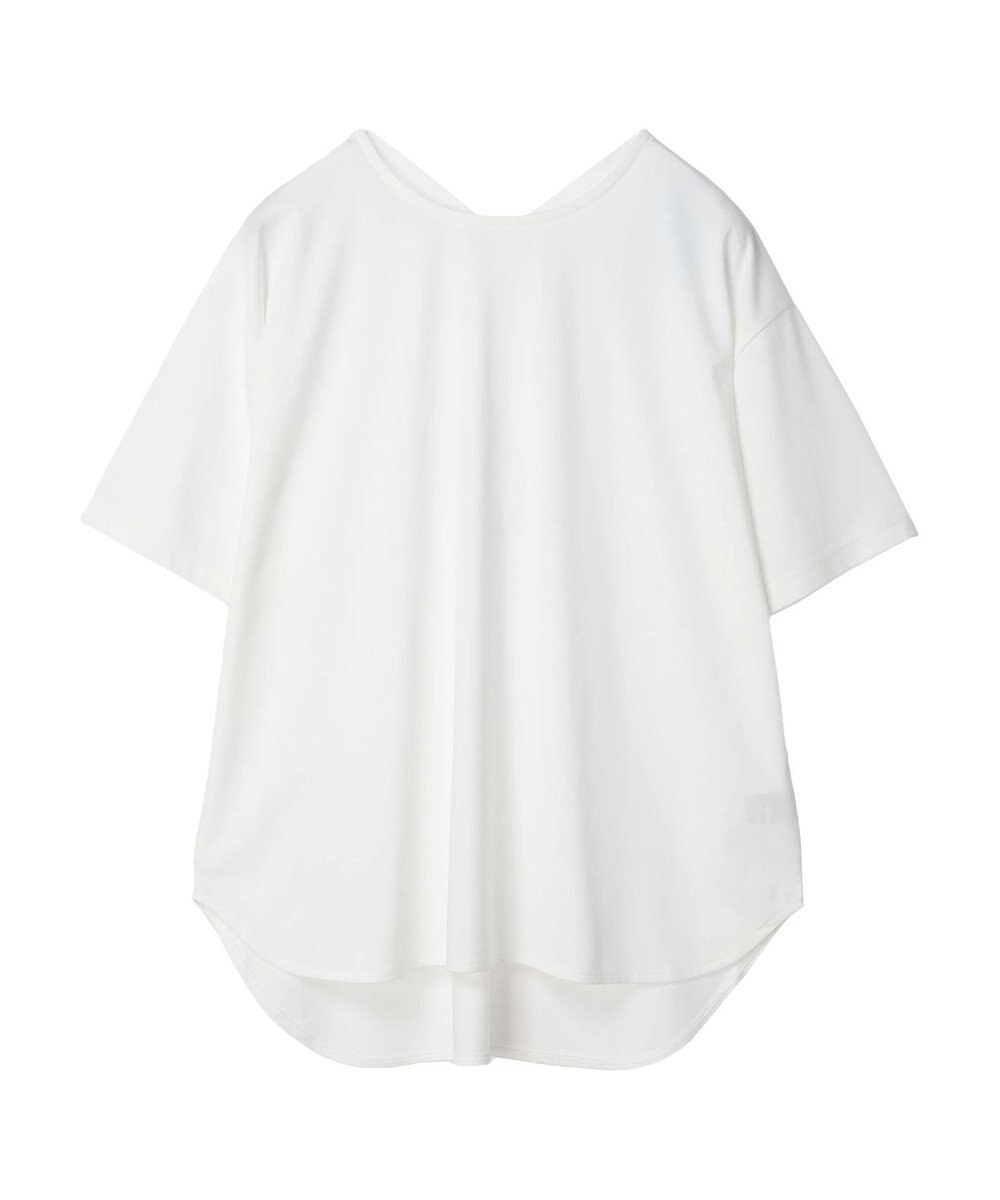 Green Parks 接触冷感バックカシュクールチュニック 