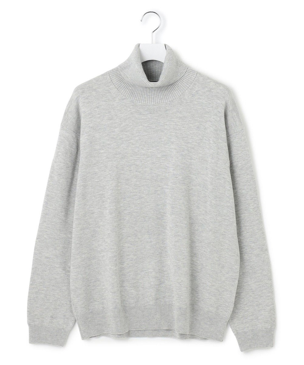 J.PRESS YORK STREET 【UNISEX】ANTI PILLING WOOL タートルニット 
