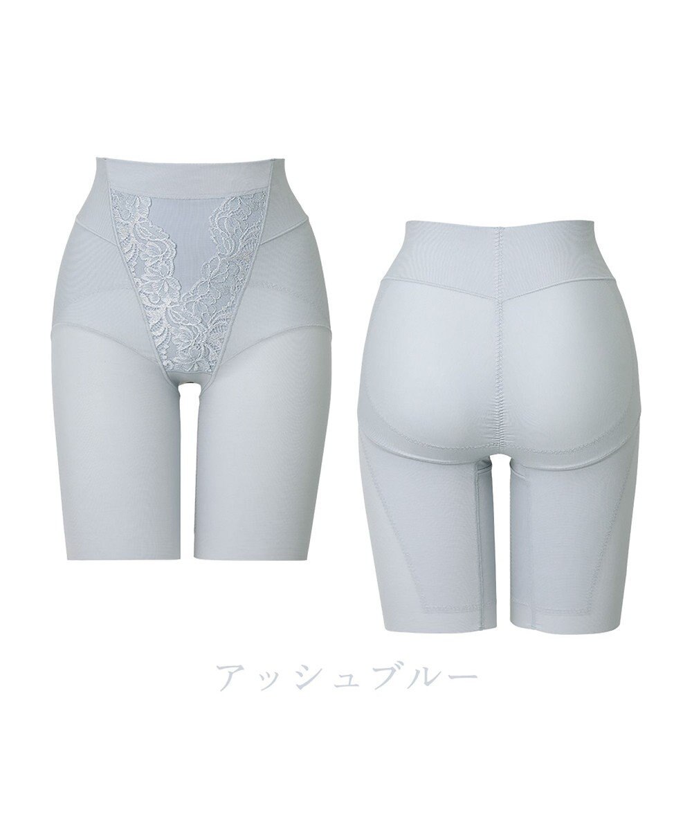 BRADELIS New York 【BRADELIS NewYork peace】綿混ストレッチハイブリッドガードル25 クロッチ付きで1枚履き可能な補整ガードル 消臭機能付き ブラデリス 