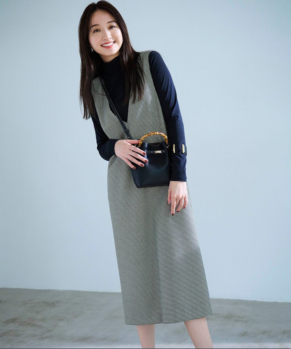 23区 バンブーハンドルミニショルダーバッグ 