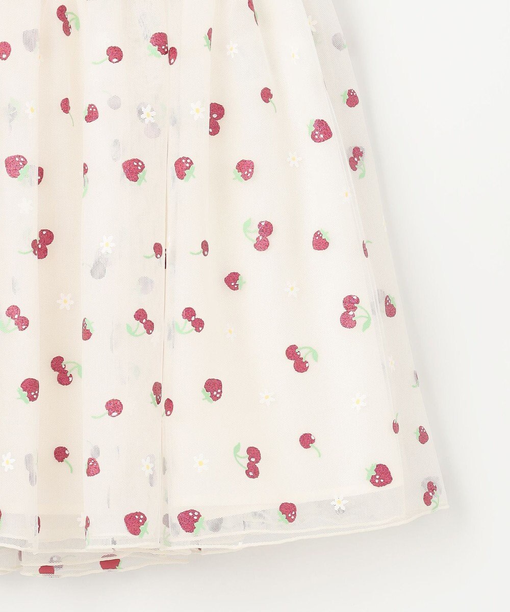 ANY KIDS 【チェリーベリーシリーズ】フルーツ チュール スカート 