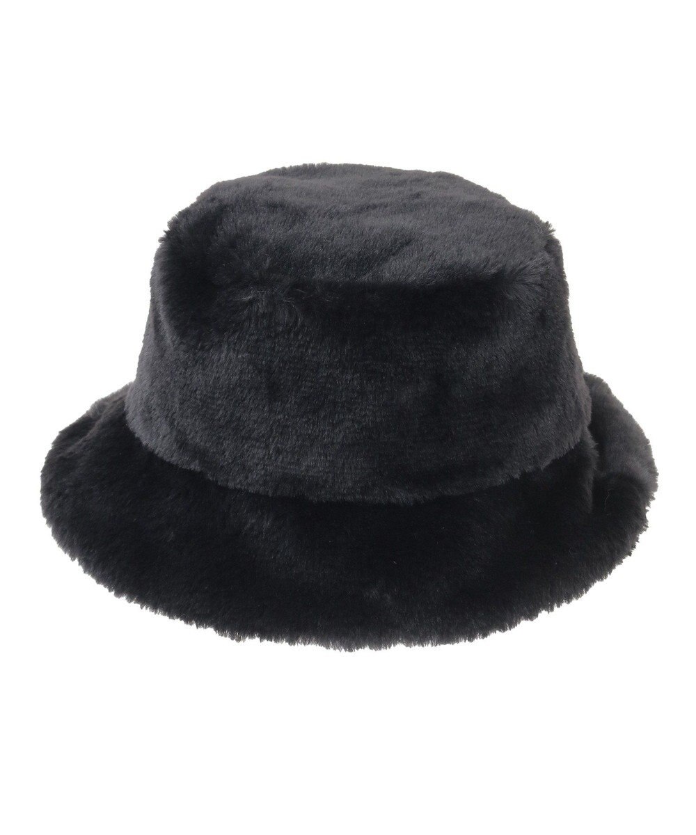 AMERICAN HOLIC フェイクファーバケットハット 