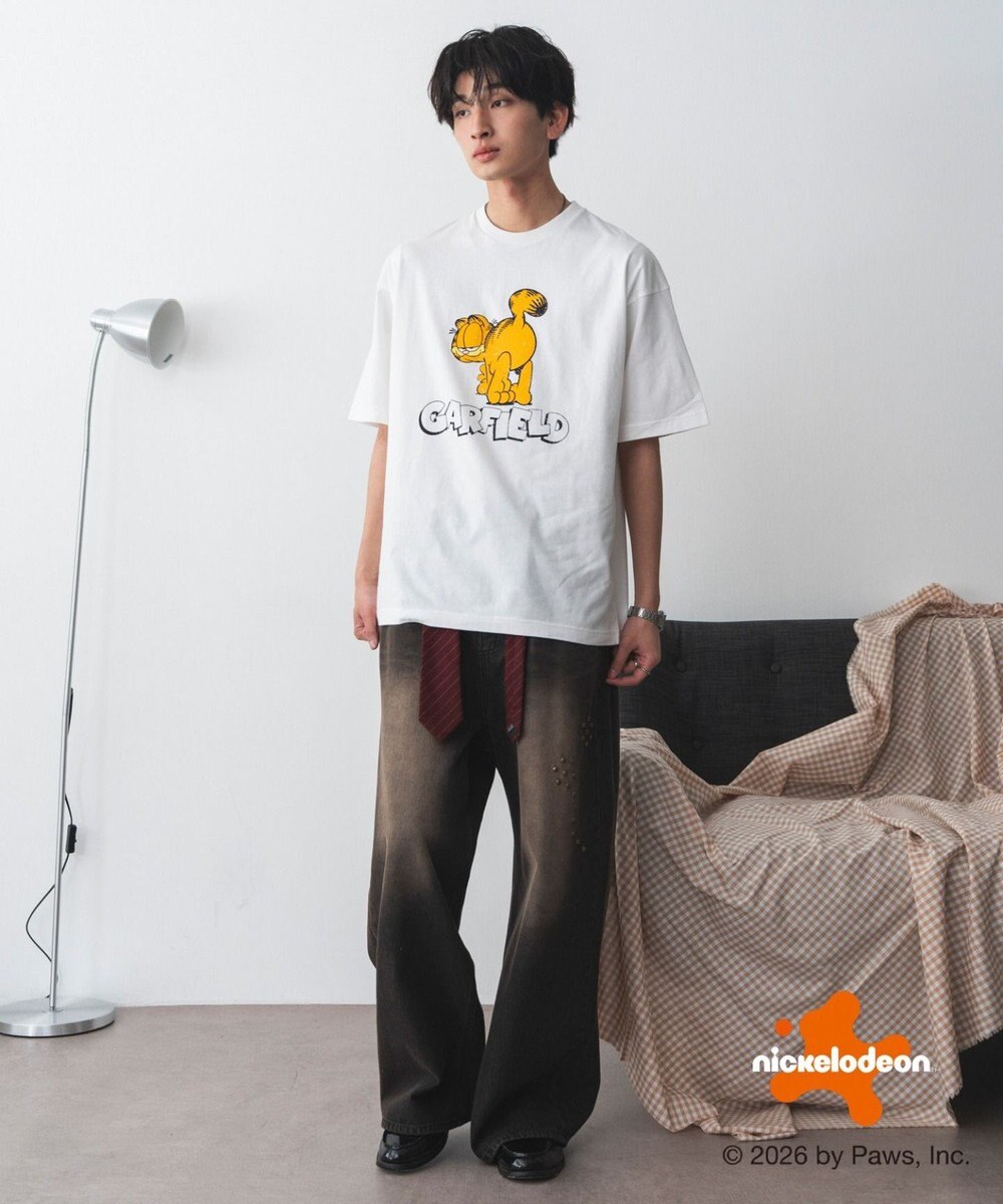WEGO 【ユニセックス着用ITEM】GARFIELDグラフィックT（SS） 