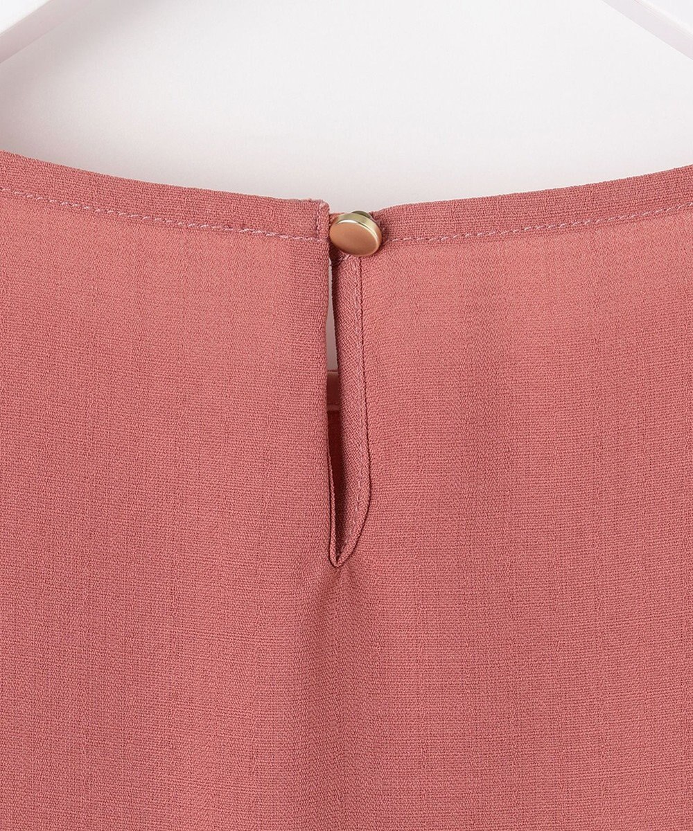 ANY SIS L 【洗える】エンブロイダリーフレアスリーブ ブラウス 