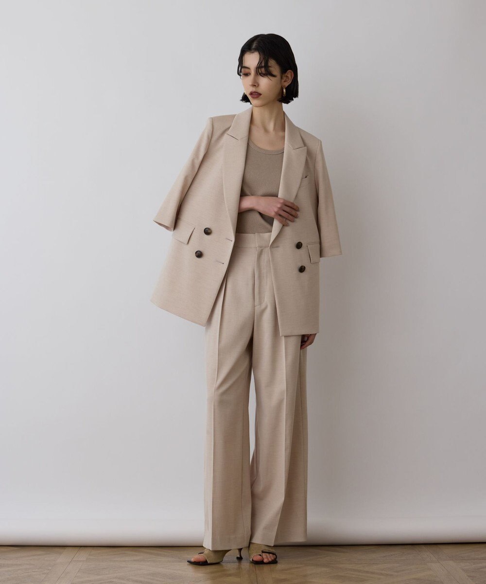 GRACE CONTINENTAL スラブストレッチテーラージャケット 