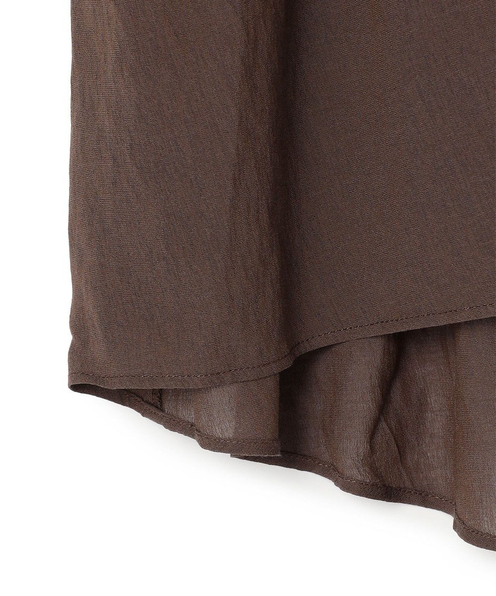 UNFILO シアーシャツ カーディガン 