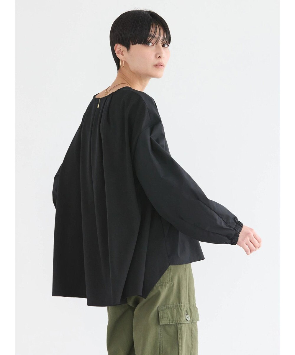 AMERICAN HOLIC 異素材バックタックドッキングプルオーバー 