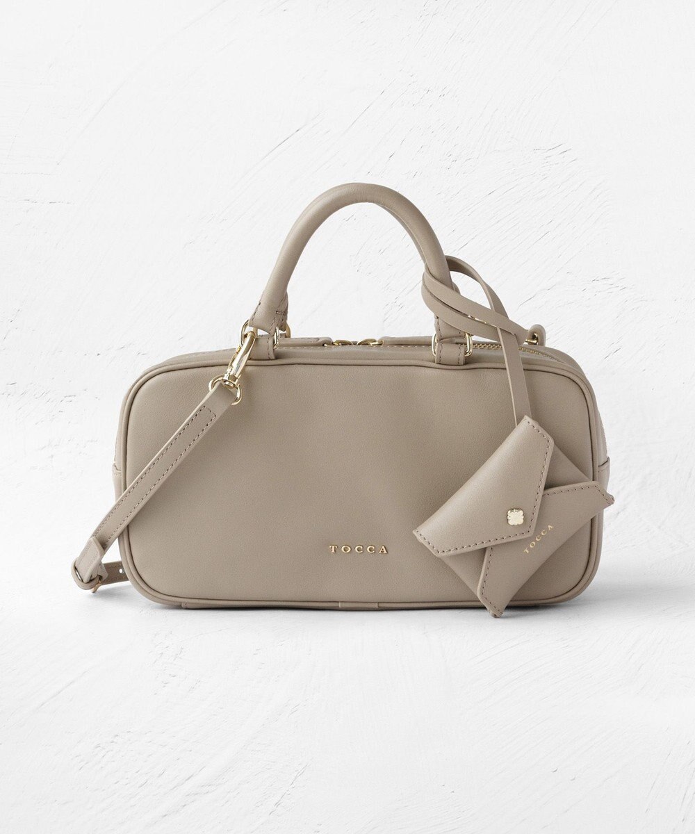 TOCCA CLAVIER LEATHER BOSTON BAG ボストンバッグ 