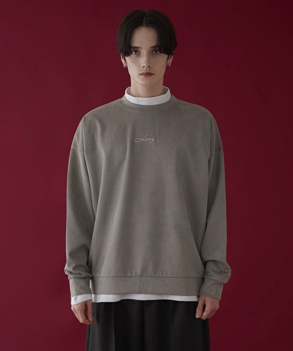 WEGO 【2点SET】フェイクスウェードアンサンブルプルオーバー 