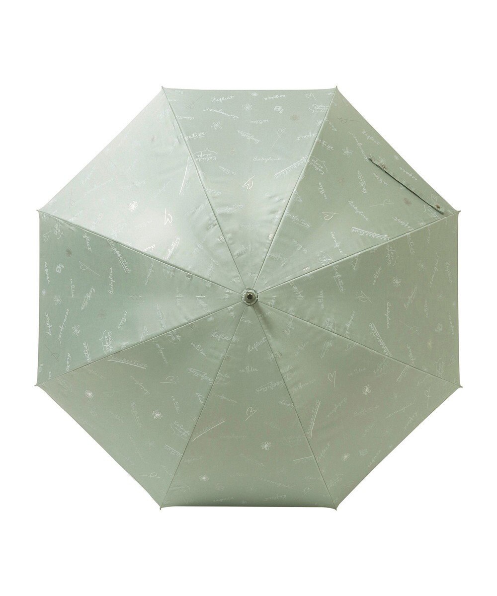 MOONBAT 【一級遮光/晴雨兼用】LANVIN en Bleu (ランバン オン ブルー) 長傘 日傘 ラインドローイング 遮光 遮熱 UV 