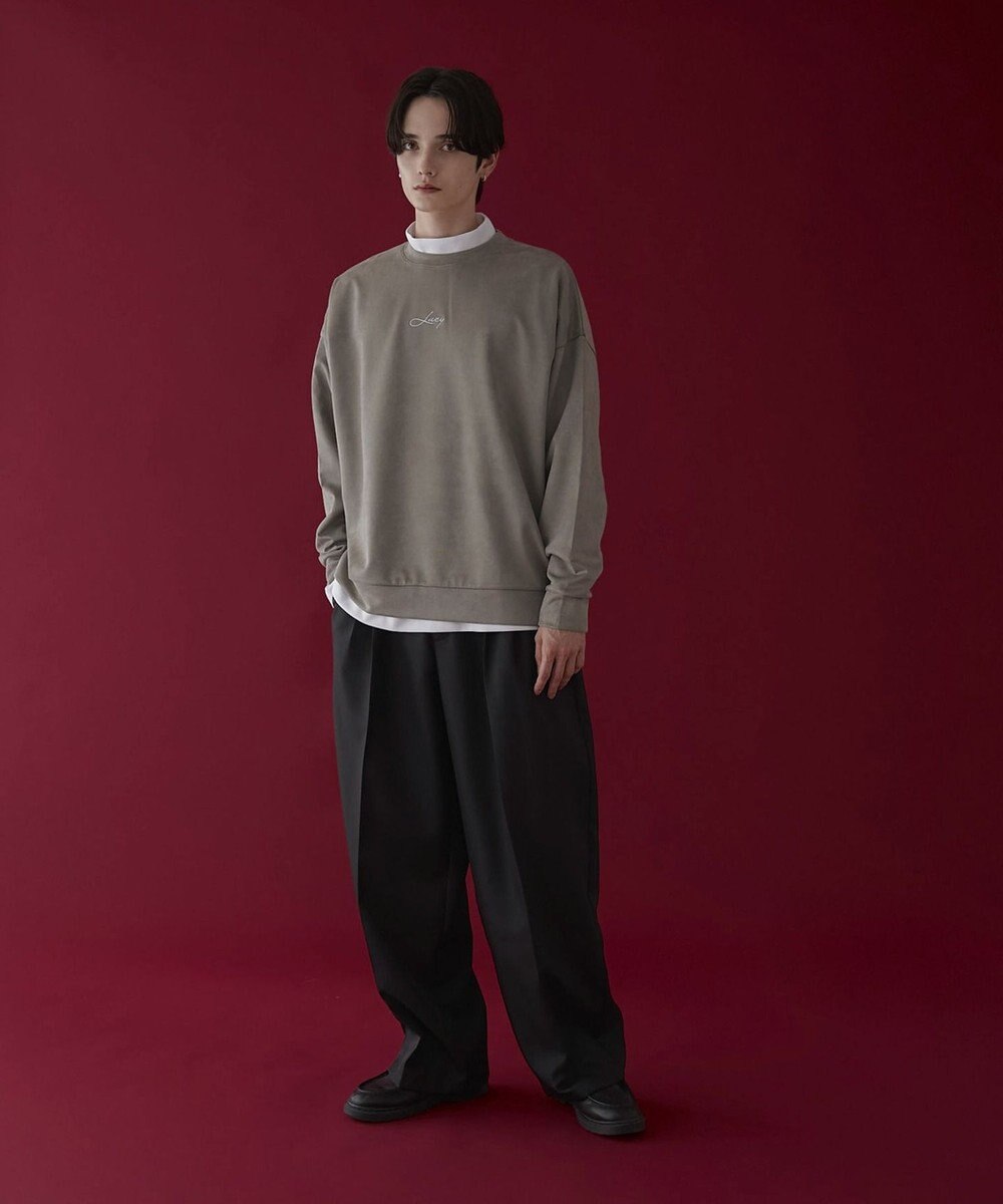 WEGO 【2点SET】フェイクスウェードアンサンブルプルオーバー 