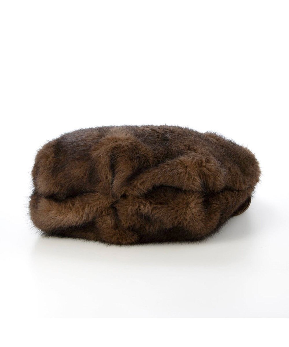 UNBILLION カシュカシュ cachecache / リボンワンハンドルエコファービッグバッグ 