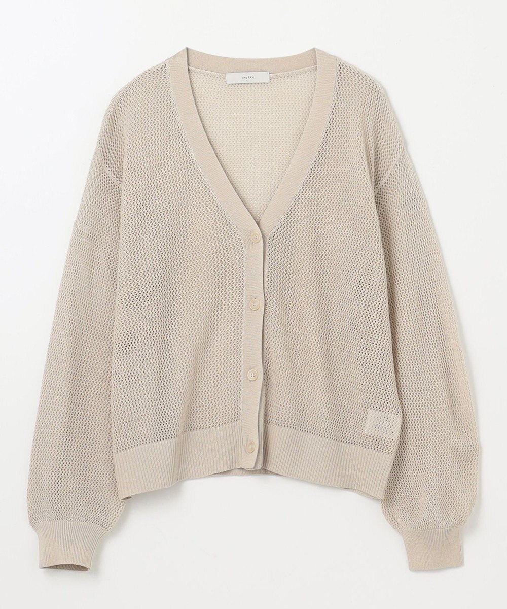 ANY メッシュカーディガン 