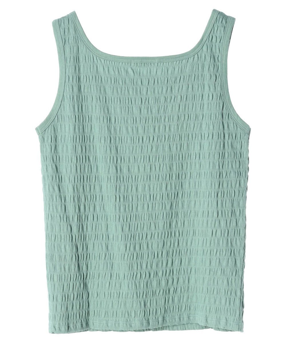 earth music&ecology シャーリングタンクトップ 