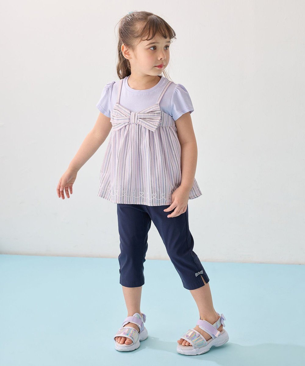 ANY KIDS キャミソール ドッキングTシャツ 