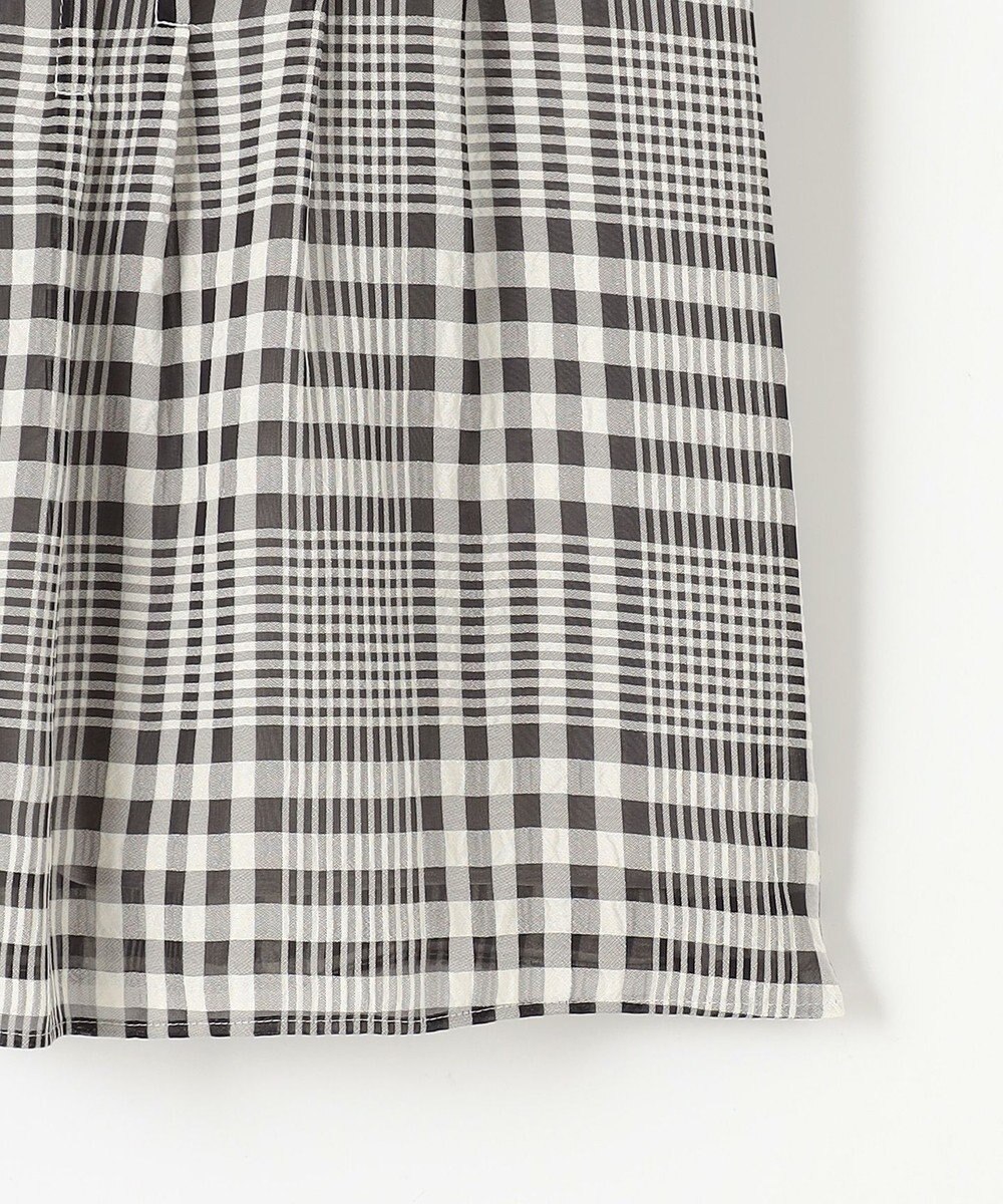 J.PRESS LADIES 【WEB限定カラーあり・洗える】シアーチェック カットソー 