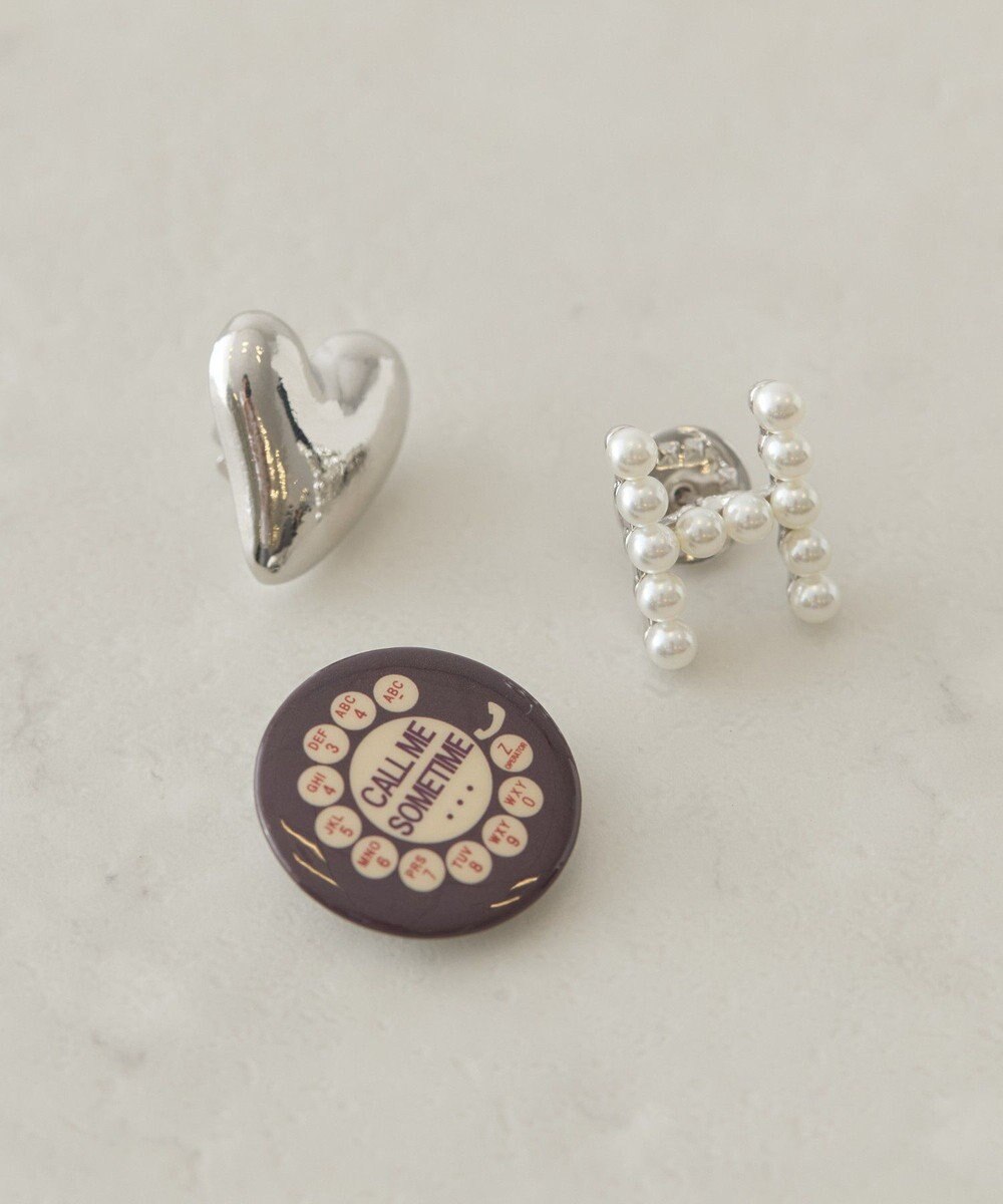 AMERICAN HOLIC 【3点SET】アソートブローチ 