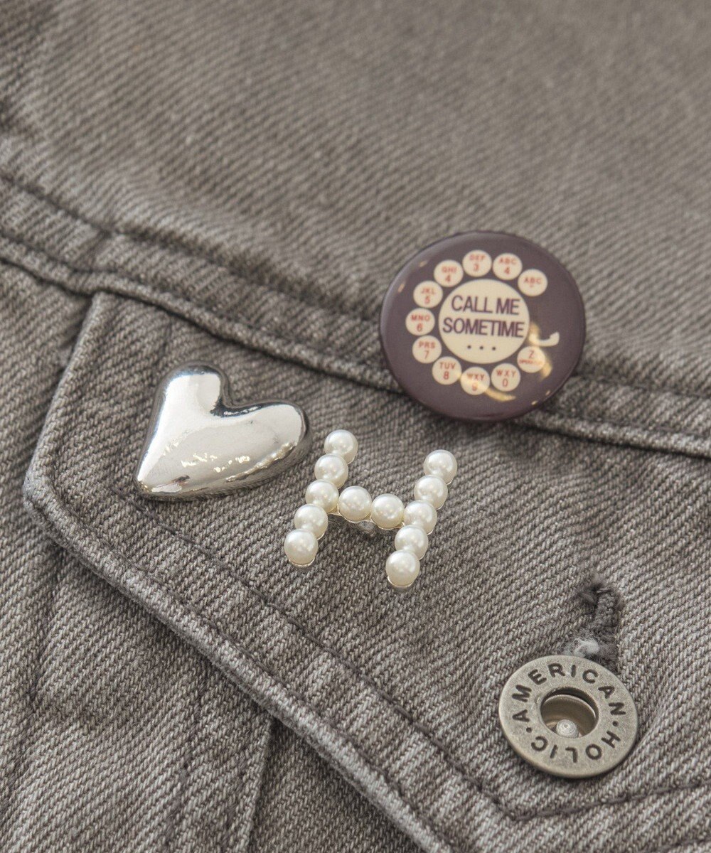 AMERICAN HOLIC 【3点SET】アソートブローチ 