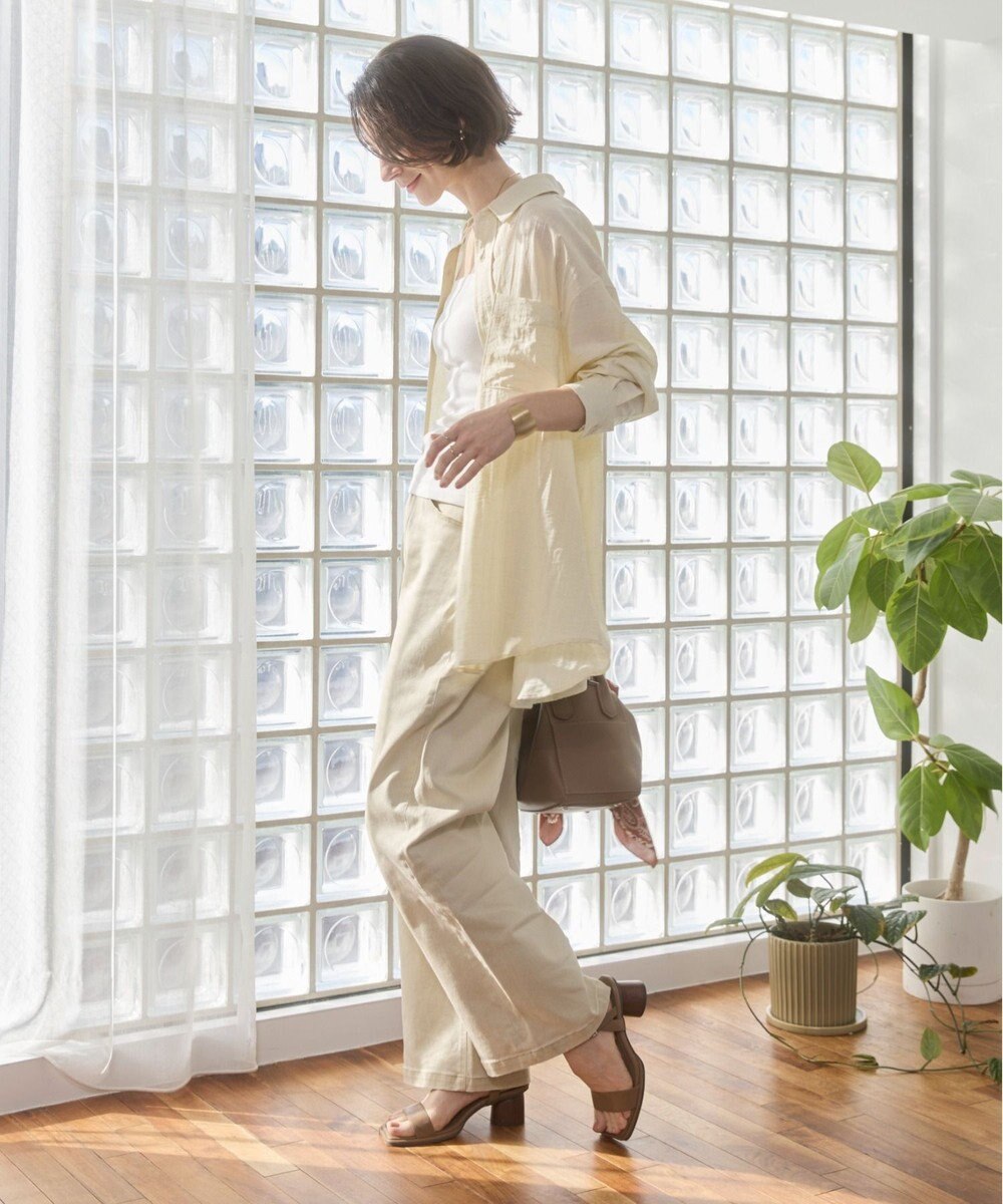 WEGO 【ANGIE VINTAGE/SMLサイズ展開】ワイドストレートデニムパンツ 