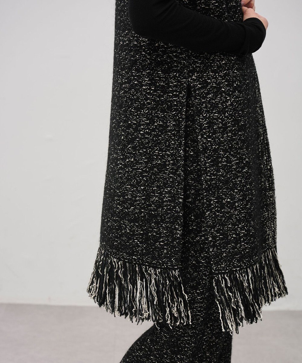 uncrave ツイードニット ジレ 