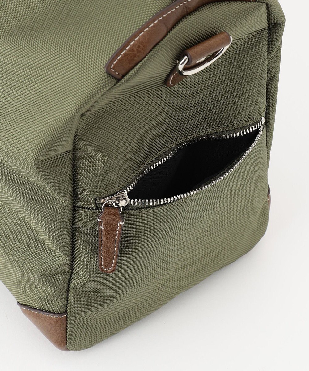 UNBILLION 【テレビ ドラマ着用アイテム】Otias 1681デニール×白化合皮ボストンL 