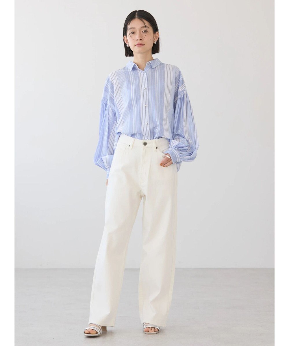 AMERICAN HOLIC ＵＶカット／接触冷感ギャザースリーブブラウス　 