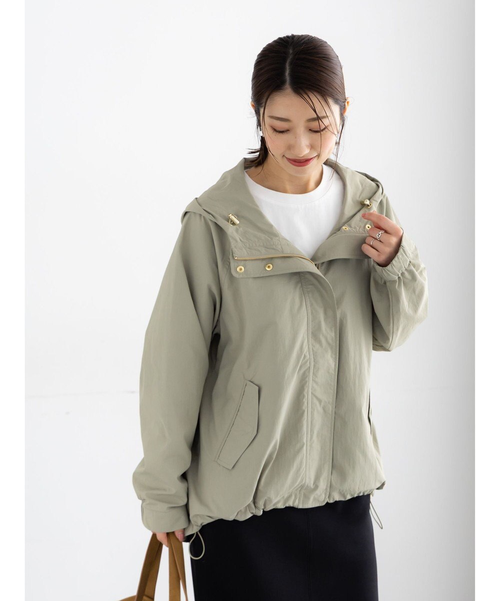 Te chichi ナイロンマウンテンパーカー 