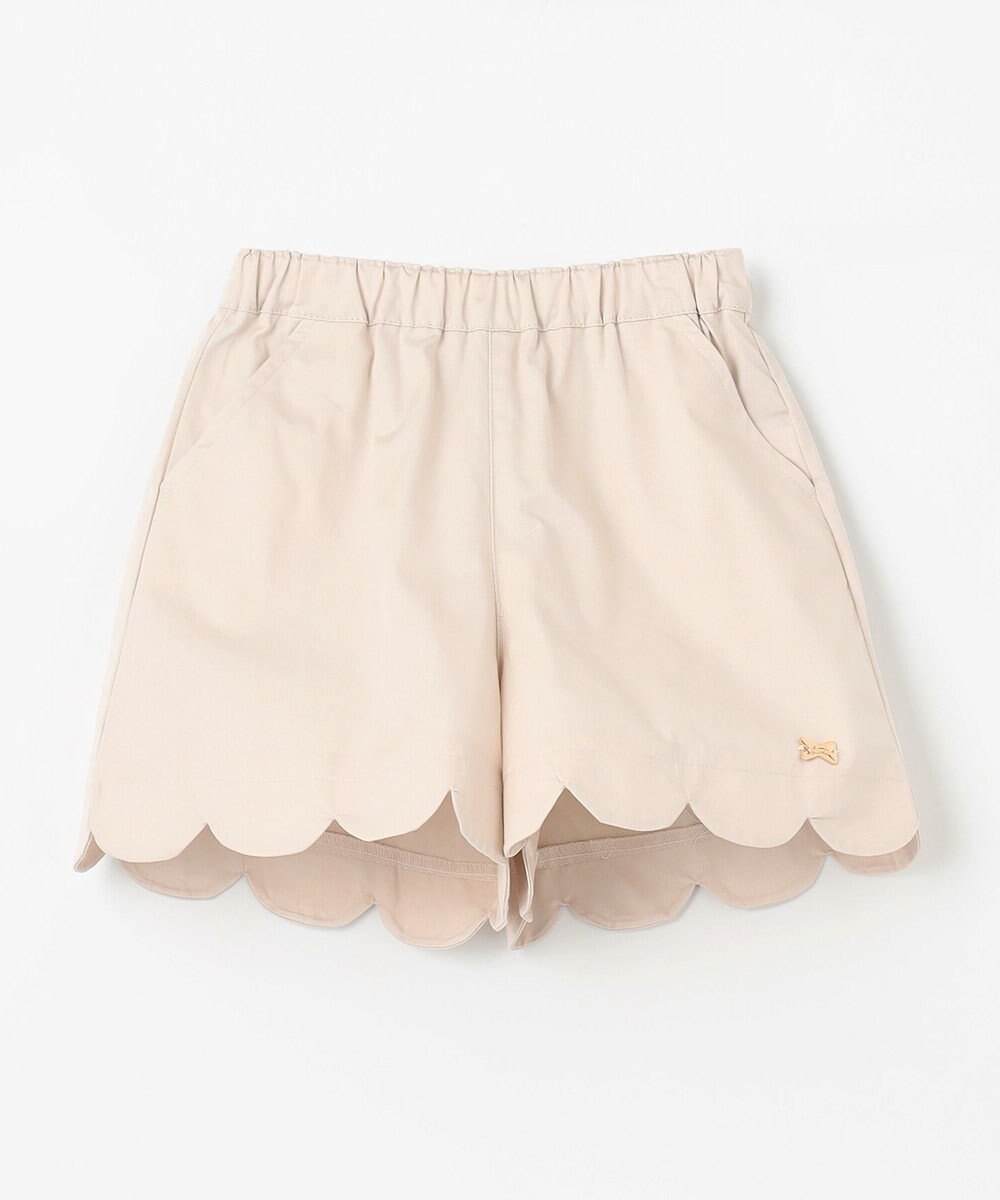 ANY KIDS 裾スカラップ ショートパンツ 