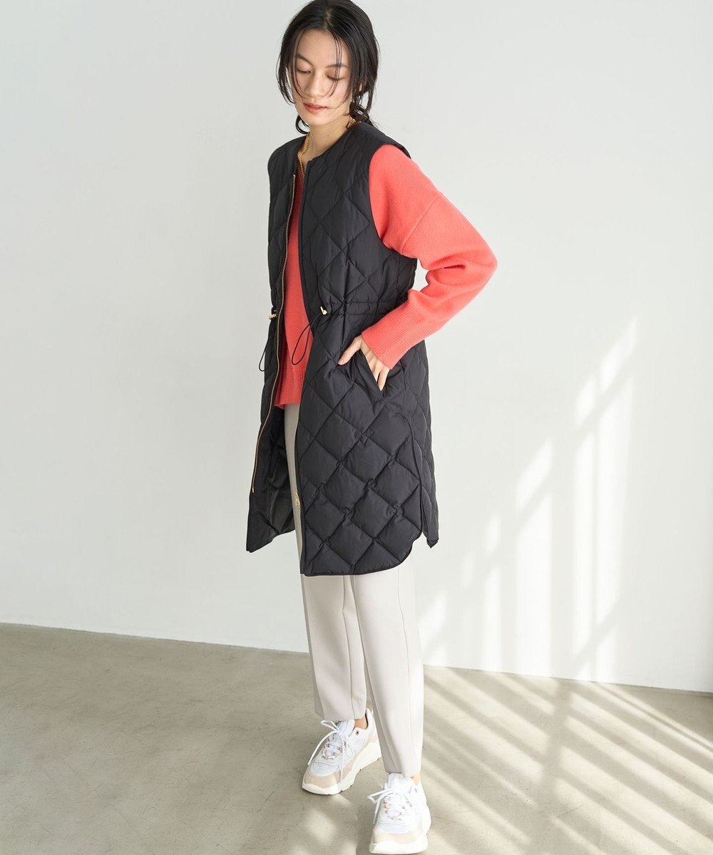 UNFILO ウールカシミヤ Vネックニット 