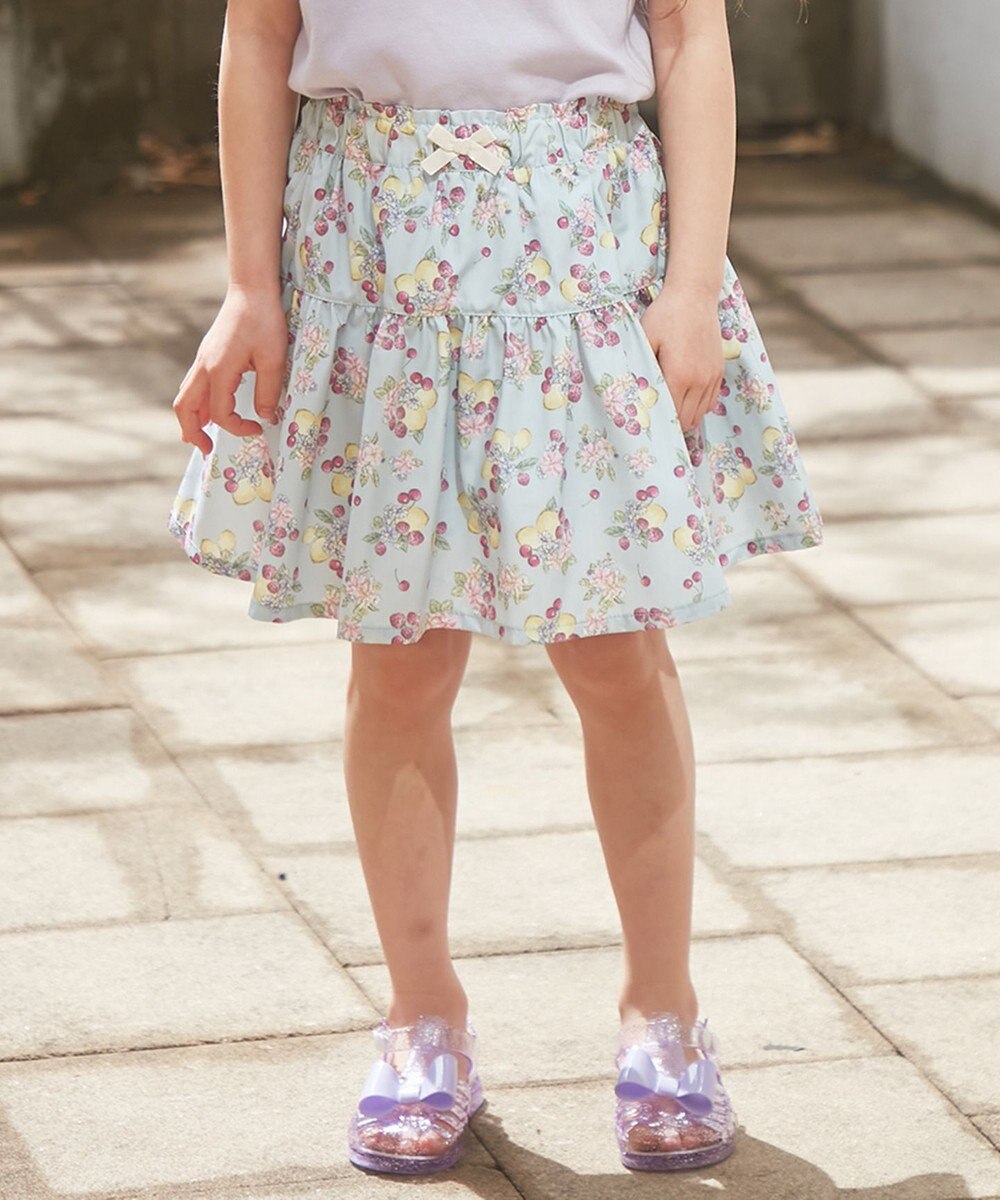 ANY KIDS 総柄スカパン 