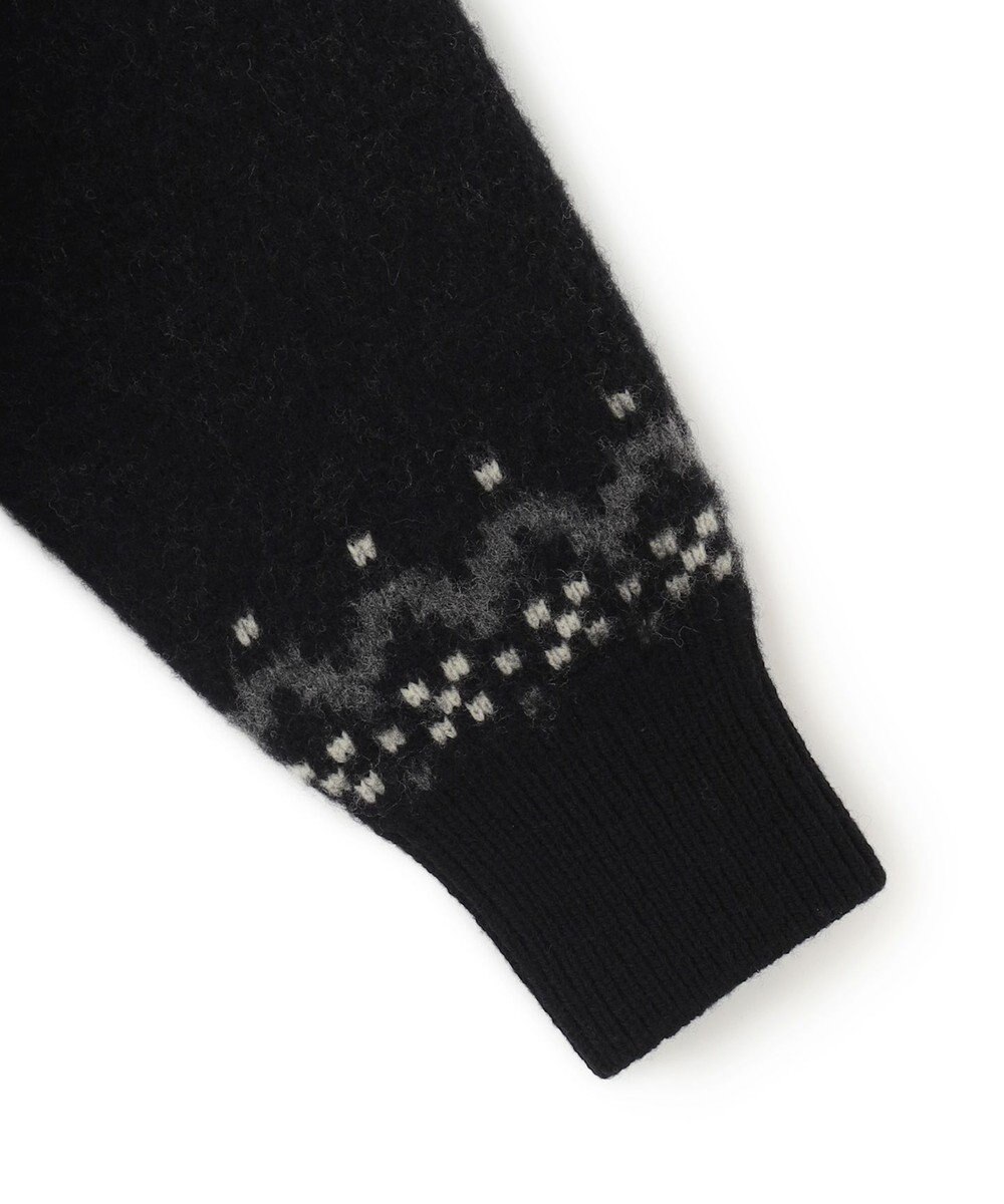 JOSEPH HOMME 【HIGH GRADE LINE】モンキージャガード　モックネックニット 