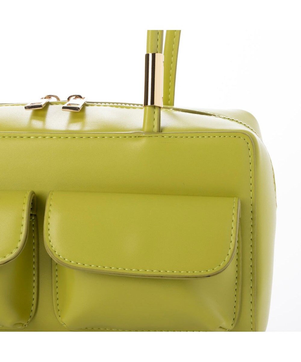 UNBILLION カシュカシュ cachecache / ダブルポケットロングハンドルボストンバッグ 