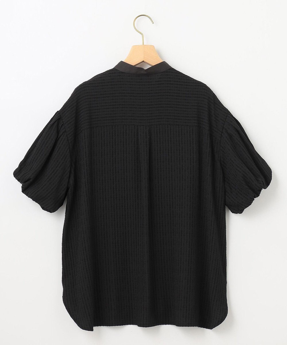 組曲 【WEB限定】ステッチストライプドビー ブラウス 