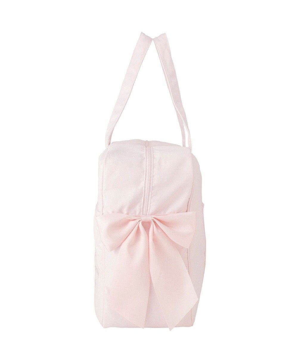 Maison de FLEUR サテンキャリーオンバッグ 