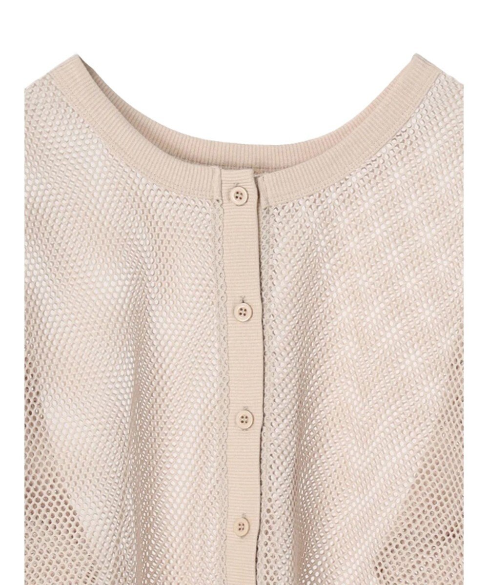 Green Parks ・ＥＬＥＮＣＡＲＥ　ＤＵＥ　２ｗａｙメッシュカーディガン 