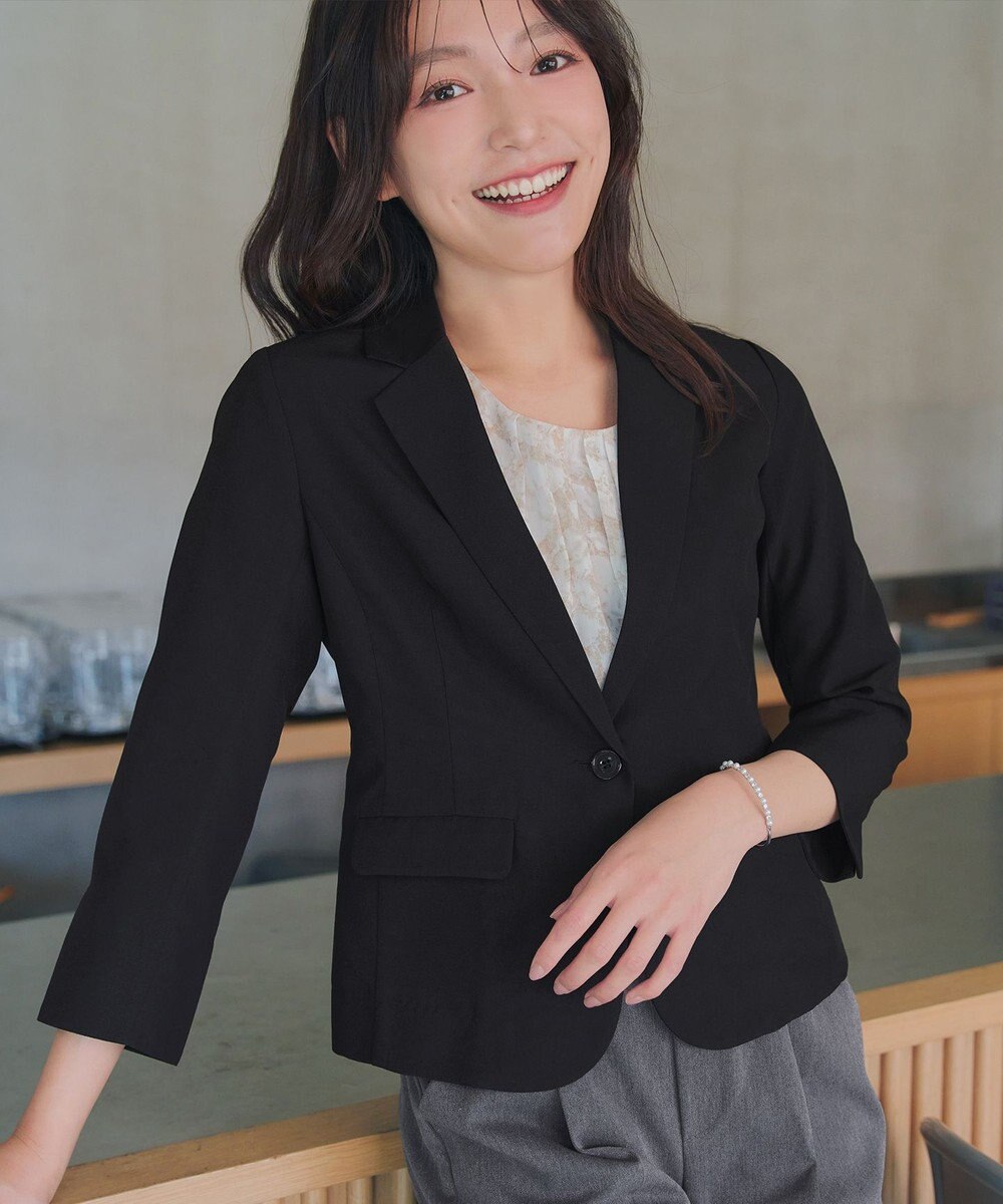 Tiaclasse L テーラードサマージャケット 