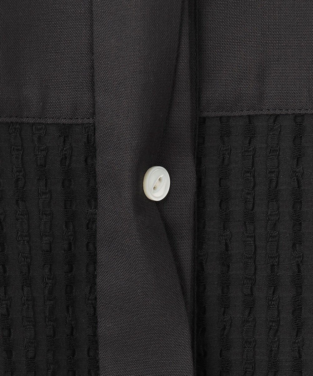 組曲 【WEB限定】ステッチストライプドビー ブラウス 