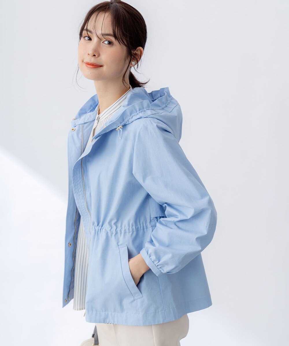 組曲 L 【2WAY】フード付き ライトアウター 