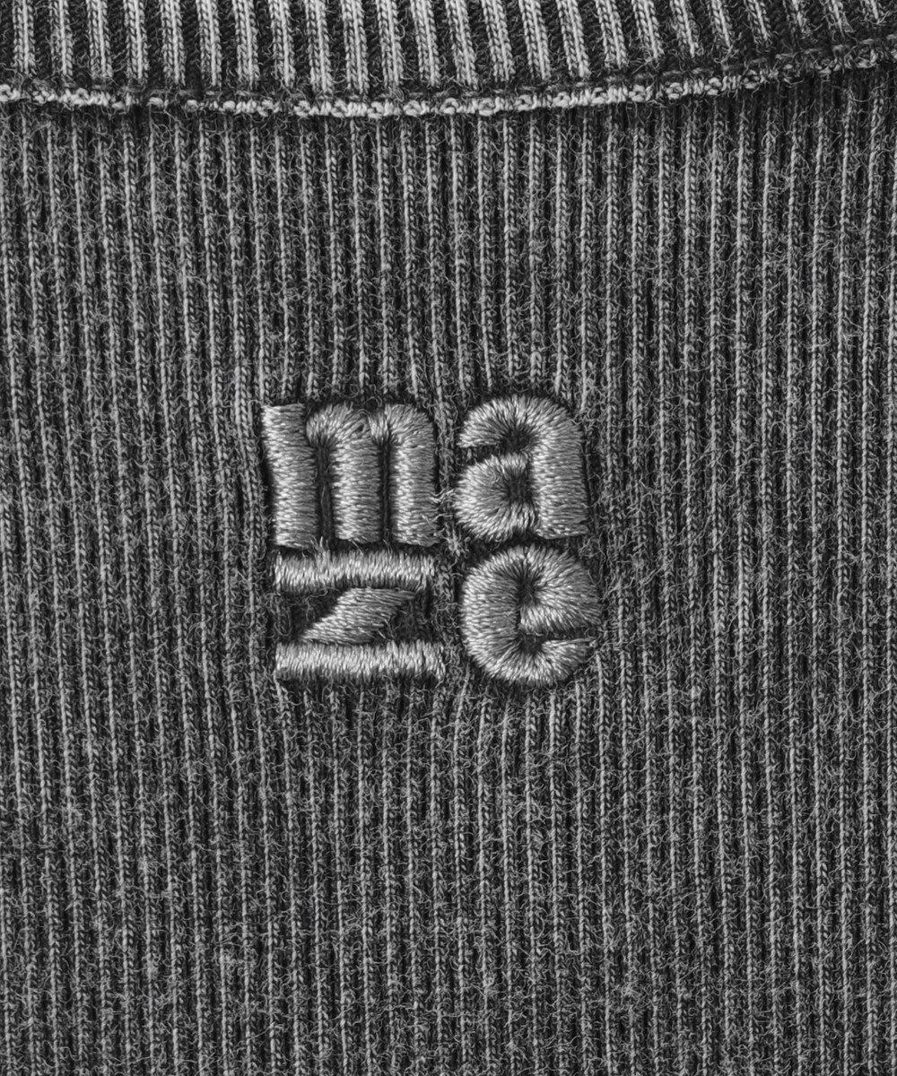 WEGO ヴィンテージウォッシュリブロンT 