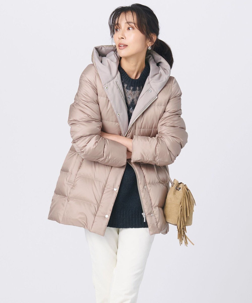 先行予約 シレータフタ ショート ダウンジャケット 23区 S ファッション通販 公式通販 オンワード クローゼット