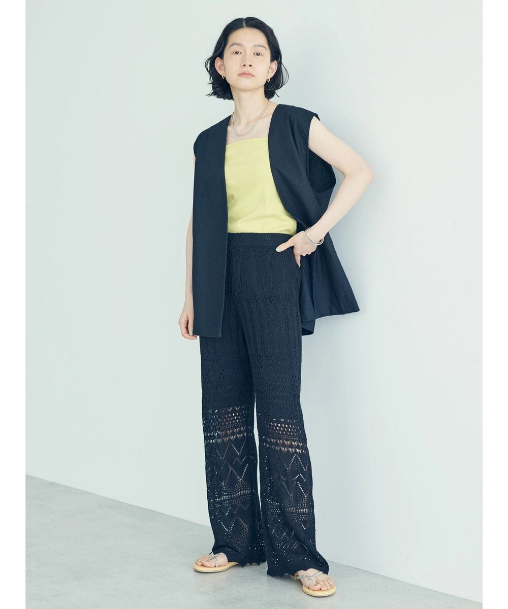 AMERICAN HOLIC 透かし編みニットパンツ 