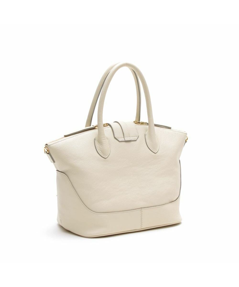 A.D.M.J. 【牛革】クラシックアニルブリロ/ノーブルファスナートート25cm(ショルダーストラップ付) 