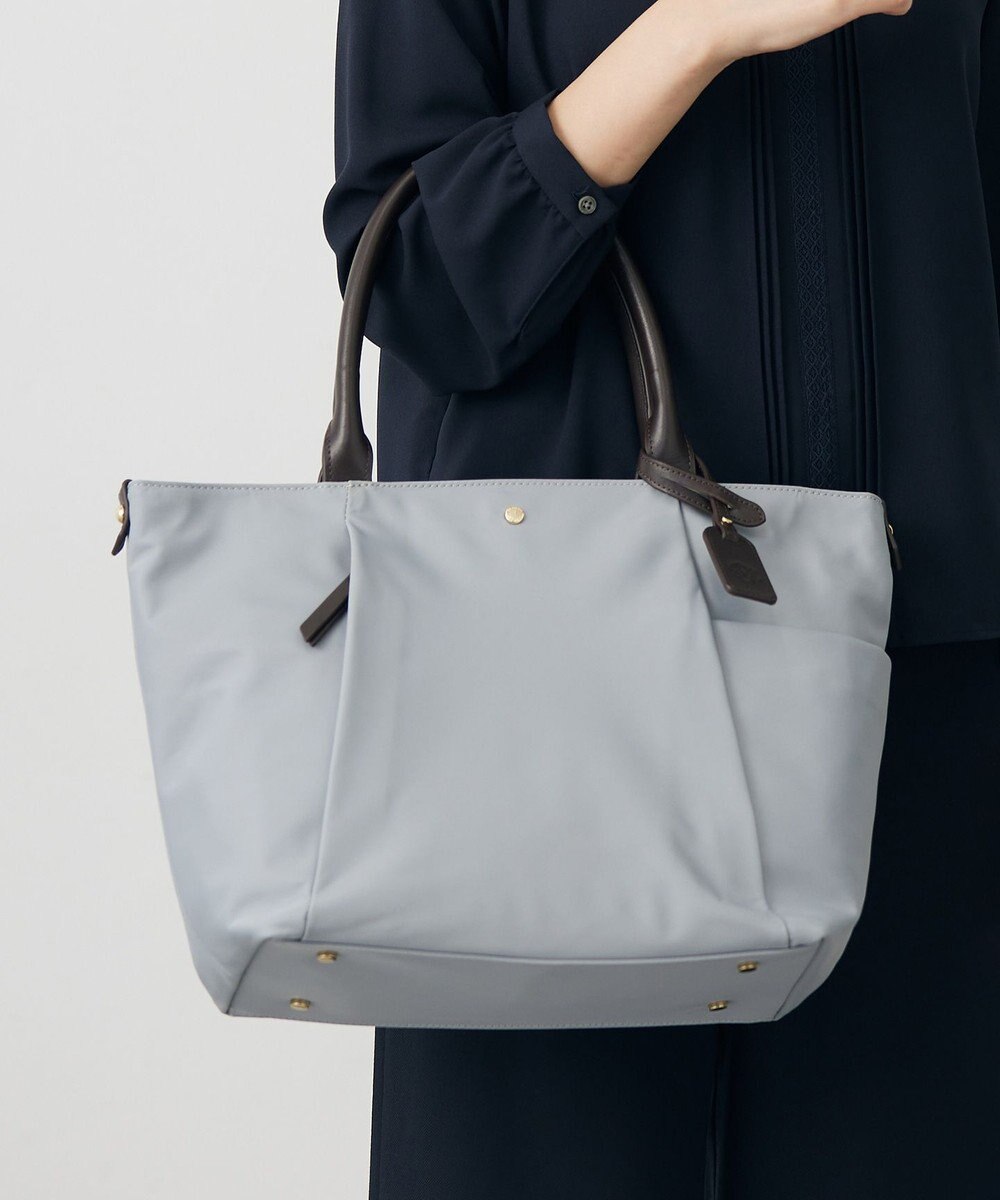 J.PRESS LADIES 【A4サイズ収納可】 ナイロン トート バッグ 