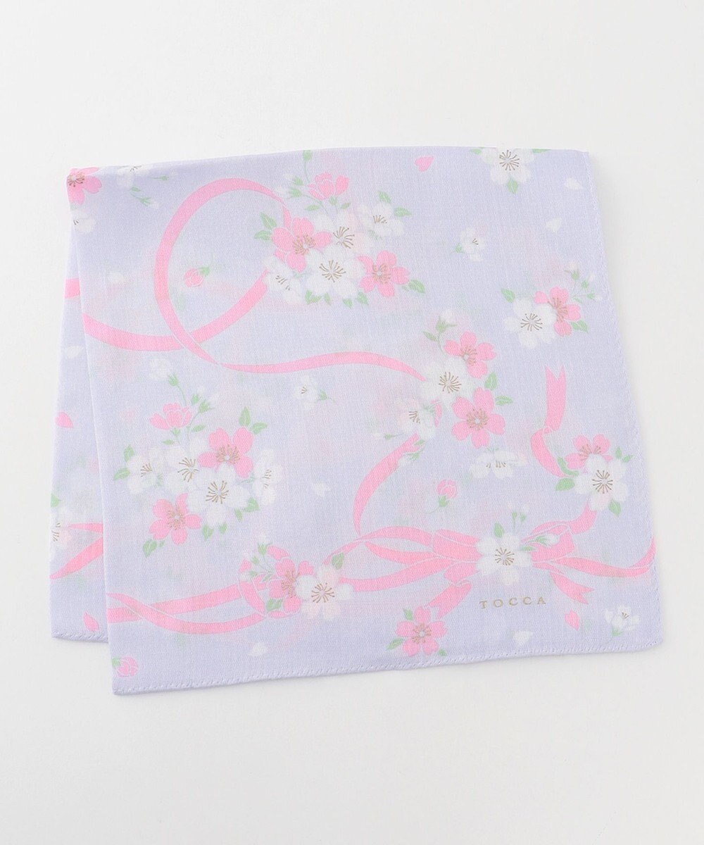 TOCCA CHERRY BLOOSOM GAUZECHIEF ハンカチ 
