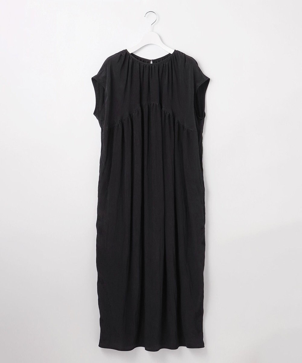 23区 L 【GOLD LABEL】シルクワッシャー ワンピース 