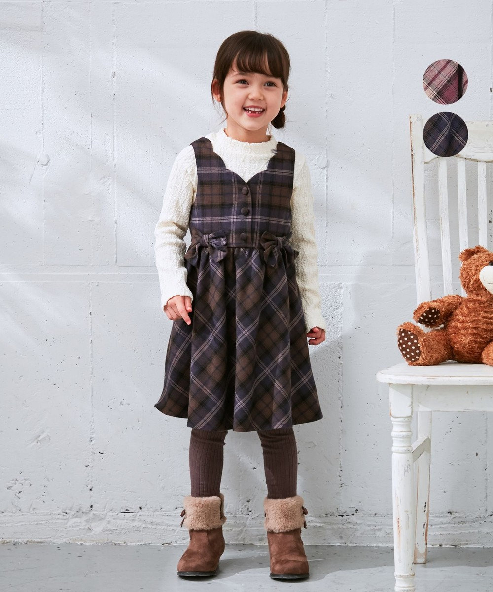 チェック ジャンパースカート Any Fam Kids ファッション通販 公式通販 オンワード クローゼット チェック ジャンパースカート Any Fam Kids ファッション通販 公式通販 オンワード クローゼット