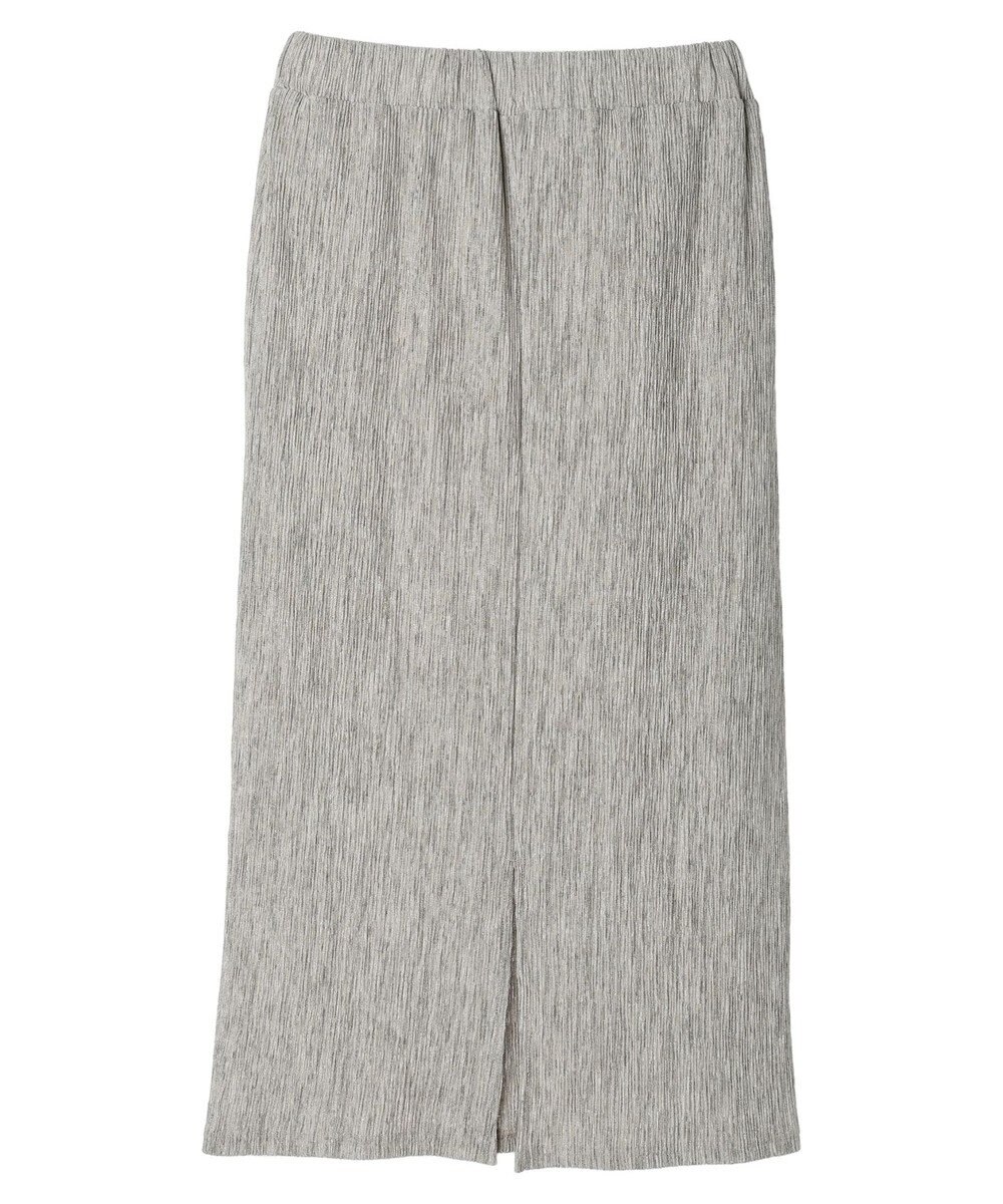 Green Parks メランジプリーツＩラインスカート 