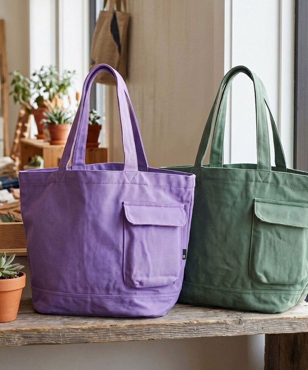 ROOTOTE 1409【A4サイズ収納】SN.ミディアム.リサイクルコットン-C 