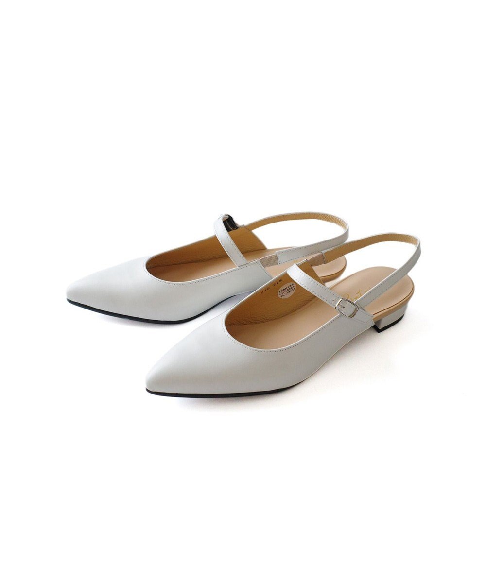 Pointer 日本製 本革ベルト付きミュール 