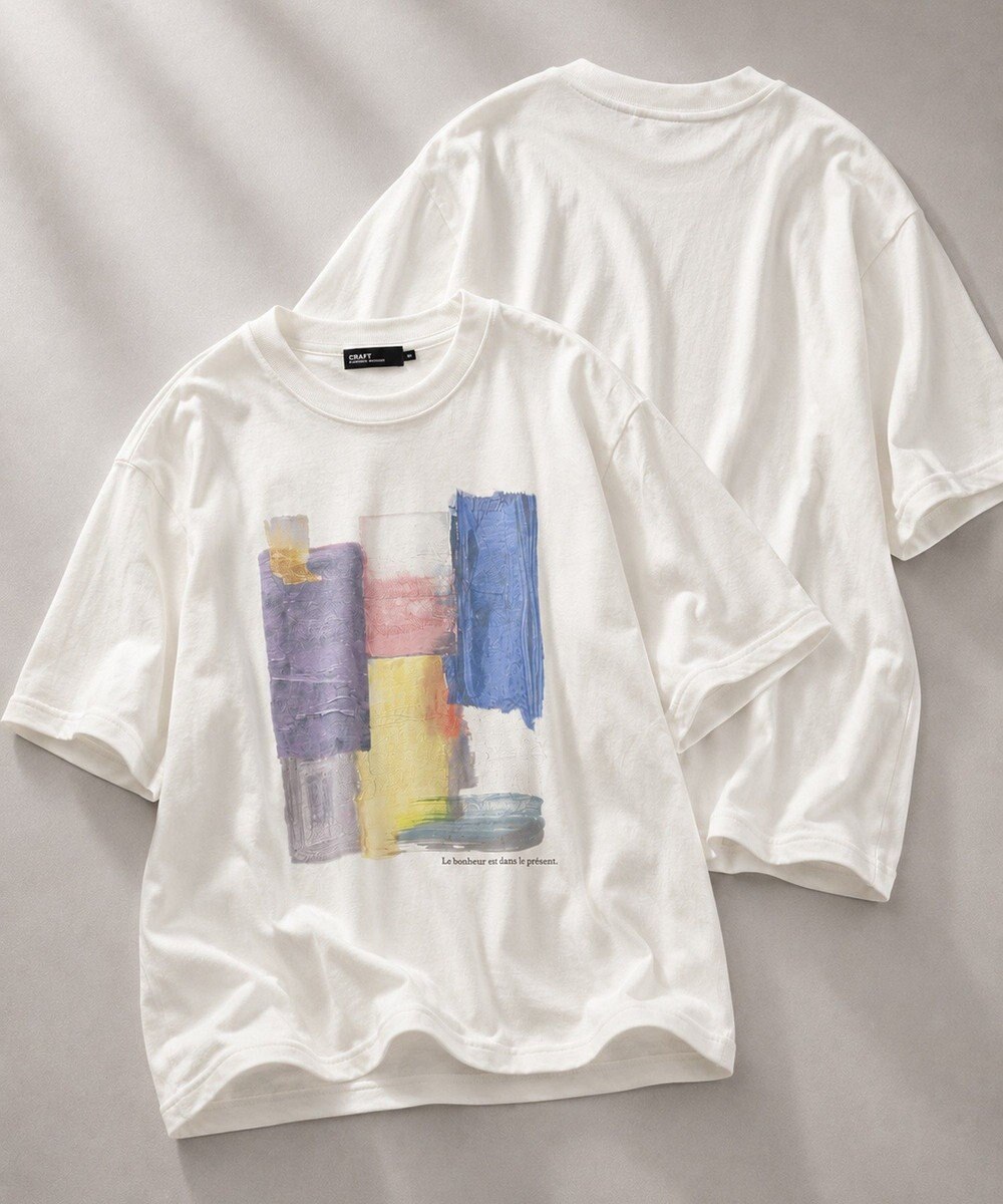 CRAFT STANDARD BOUTIQUE アート＆シグネチャーＴシャツ 